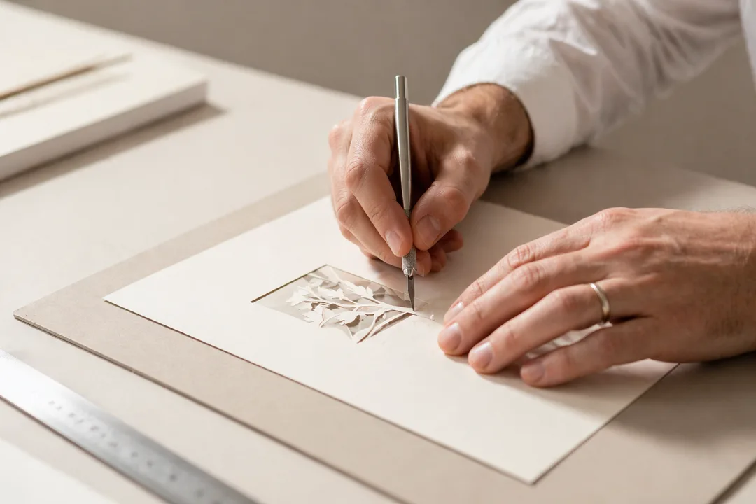 Proceso artesanal de creación