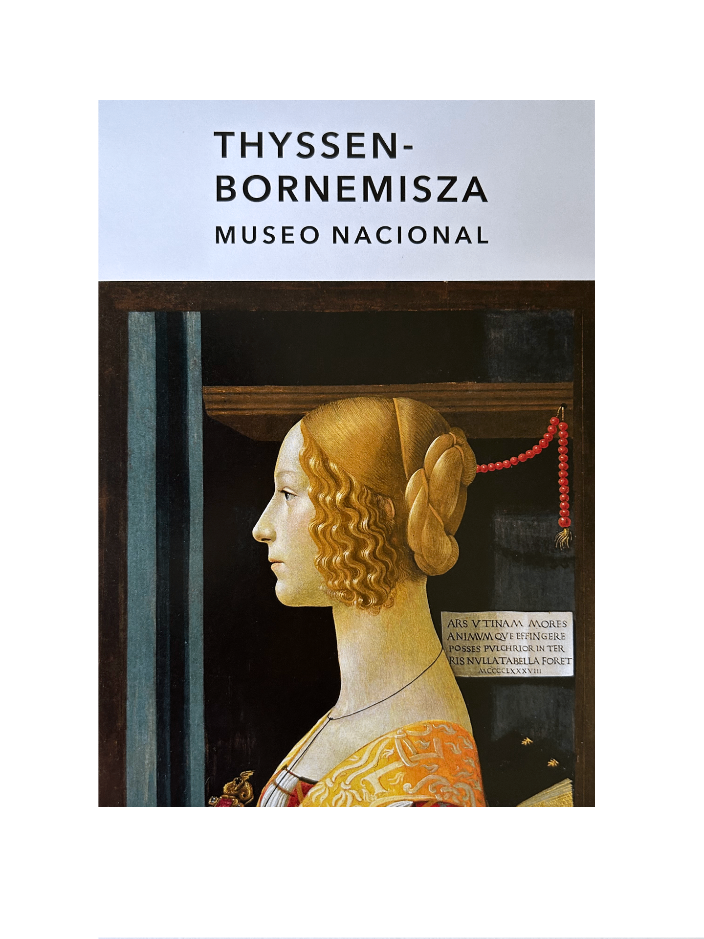 Tarjeta pop-up Domenico Ghirlandaio (Domenico Bigordi) — cerrada